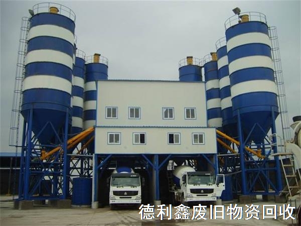 山東攪拌站設備回收，整體拌合站設備回收