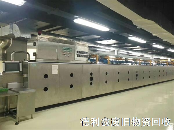 食品廠生產(chǎn)線回收，食品設備回收
